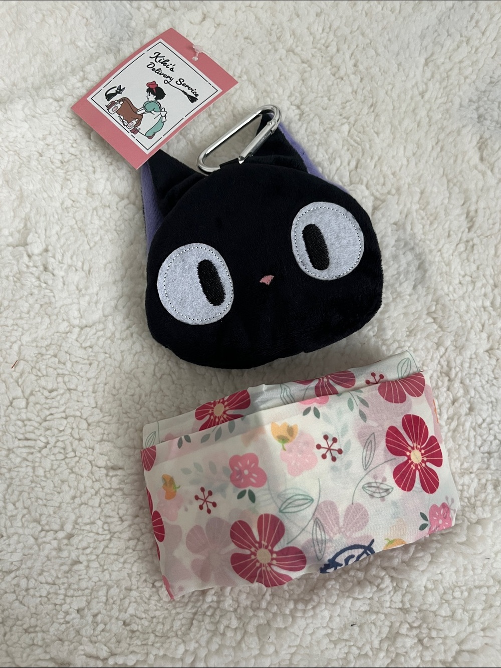 Studio Ghibli Kiki's Delivery Jiji Plush Pouch Foldable Eco Bag Tote CCo priced